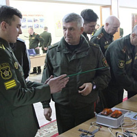 Выставка научно-технического творчества курсантов прошла в Военной академии