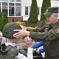 Урок мужества для школьников