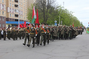 В Жодино отпраздновали годовщину Великой Победы