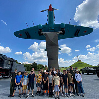 Экскурсия для воспитанников военно-патриотического лагеря 