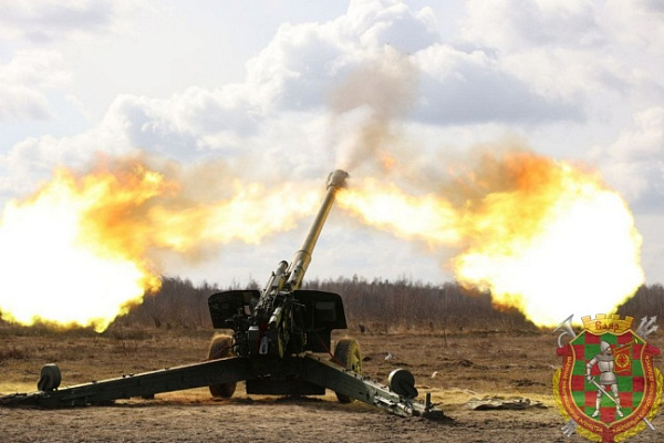 Полевой выход 111-й гвардейской артиллерийской бригады