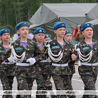 Открытие республиканского финала военно-патриотической игры «Зарничка»