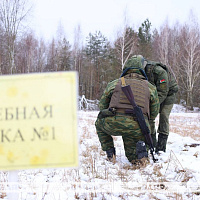 Продолжается учебный сбор с военнообязанными территориальных войск