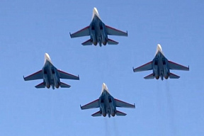 «Русские Витязи» получили четыре Су-35С новейшей модификации