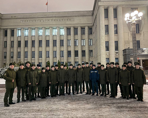 Курсанты военно-медицинского института в БГМУ посетили ДТБА