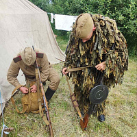 Продолжаются мероприятия военно-патриотического слёта «Бобруйский котёл»