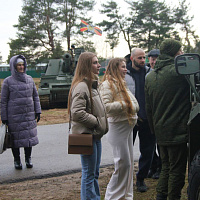 В 6-й отдельной гвардейской механизированной бригаде состоялся день открытых дверей