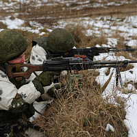 Полевая сессия гвардейцев