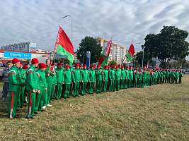 Автопробег «За единую Беларусь. Эстафета единства» прошёл в Жодино