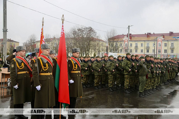 Продолжается комплексная проверка органов управления территориальной обороны Гомельской области 