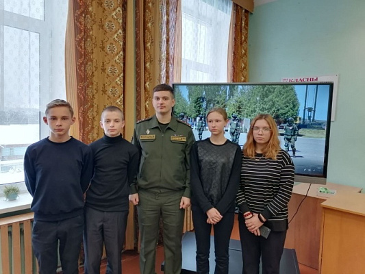 В рамках профориентационной работы