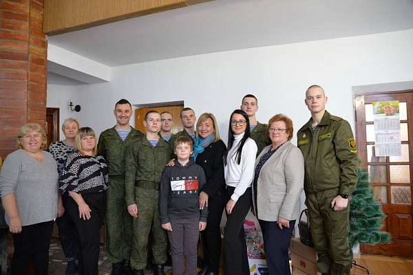 В атмосфере новогодних праздников