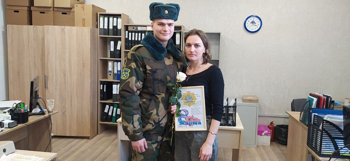 Ракетчики поздравили своих мам