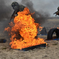 Плановые занятия с подразделениями РХБ защиты