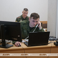 Совместная штабная тренировка на базе стационарных пунктов управления в пунктах постоянной дислокации органов военного управления тылового обеспечения