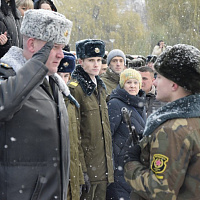 Клятва на верность Отечеству в Брестской крепости