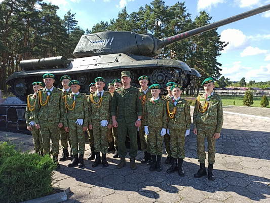 Открытие военно-патриотического лагеря