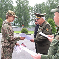 Завершились учебно-полевые сборы в Жодино