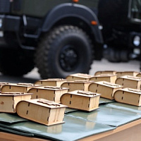 Торжественная церемония передачи техники