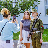 Курсанты военного факультета в БГАА приняли Военную присягу