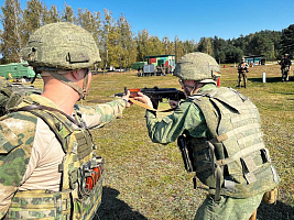 В 11 омбр прошло контрольное занятие по огневой подготовке