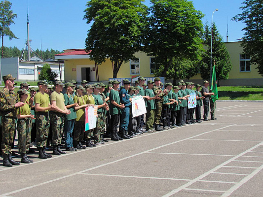 Стартовала вторая смена военно-патриотического лагеря «Форпост» на базе 2-й инженерной бригады