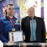 Чествование национальной команды Республики Беларусь по парашютному спорту