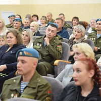 В клубе 38 одшбр прошёл торжественный вечер чествования матерей военнослужащих