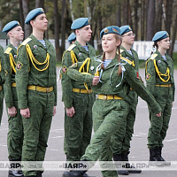 На базе бригады специального назначения прошёл районный этап военно-патриотической игры «Орлёнок»