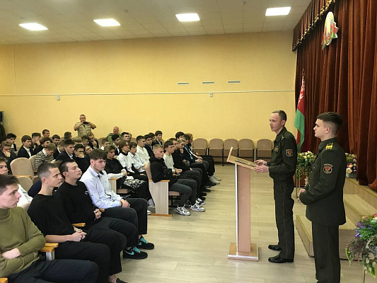 В рамках мероприятий военно-патриотического воспитания