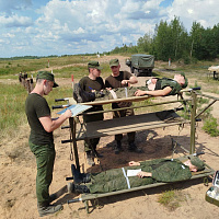 Тактико-специальное занятие «Помощь – 2024» с курсантами военно-медицинского института