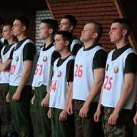Соревнования по военному двоеборью в 11 омбр