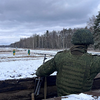 Занятия по огневой подготовке с личным составом 111 абр