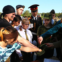Торжественное открытие военно-патриотической игры «Орлёнок»