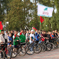 Военнослужащие 36 дмостбр приняли участие в велопробеге 