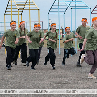 Торжественная церемония закрытия военно-патриотической игры «Зарница»