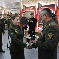 Чествование победителей конкурса «Уверенный прием» Армейских международных игр-2021