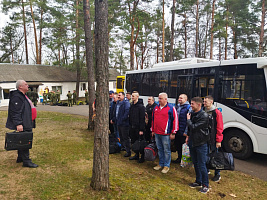 На Вилейщине проводится плановый учебный сбор с военнообязанными территориальных войск