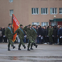 Торжественные проводы военнообязанных