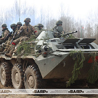 Батальонное тактическое учение с боевой стрельбой с подразделениями 103 овдбр