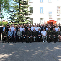 Торжественное собрание по случаю 105-летия со дня образования военного комиссариата Витебской области