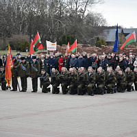 Церемония возложения цветов в мемориальном комплексе «Брестская крепость-герой»