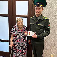 Поздравили ветеранов