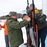 Лыжники мчались быстрее ветра (видео)