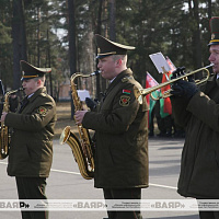 Чествование военнообязанных, принимавших участие в мероприятиях проверки боевой готовности Вооружённых Сил