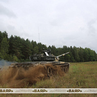 Вождение танков в сложных условиях местности