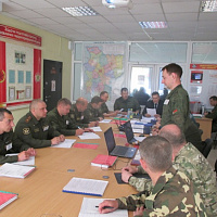 Тренировка по планированию территориальной обороны