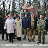 Митинг-реквием, посвящённый Дню памяти воинов-интернационалистов, прошёл сегодня в Гродненском гарнизоне
