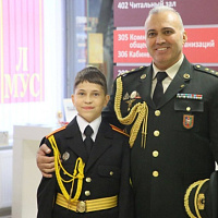 Встреча с юным героем