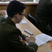 Практическая конференция на базе военно-технического факультета в БНТУ